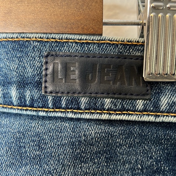 LE JEAN bella crop flare jean in meadow - Picture 8 of 10